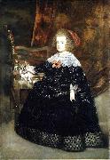 Juan Bautista del Mazo Portrait of Maria Theresa of Austria while an infant oil on canvas